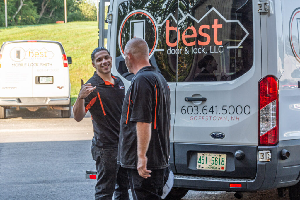 Best Door & Lock team member ready to help